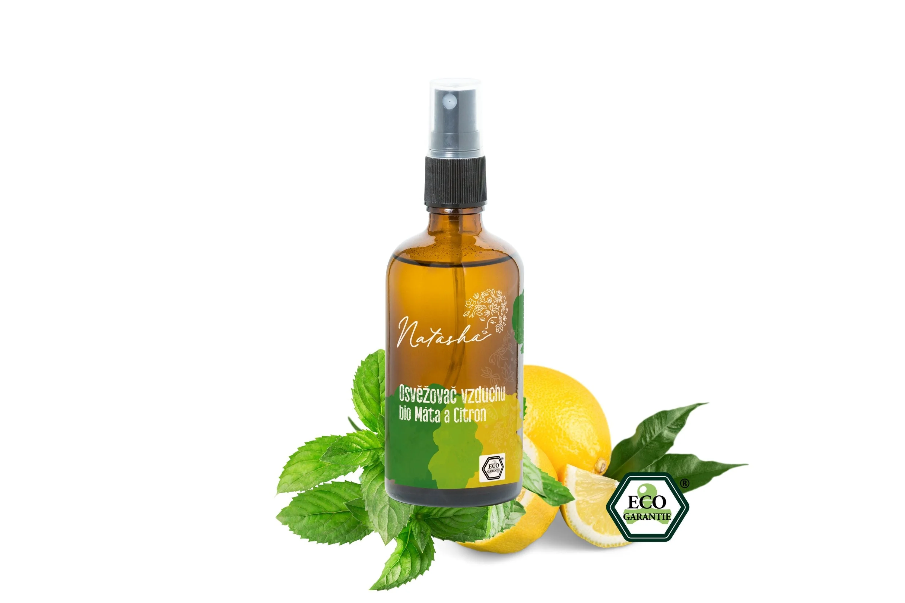 Natasha Osviežovač vzduchu - Mäta s citrónom (100 ml) - zmierni stres a napätie