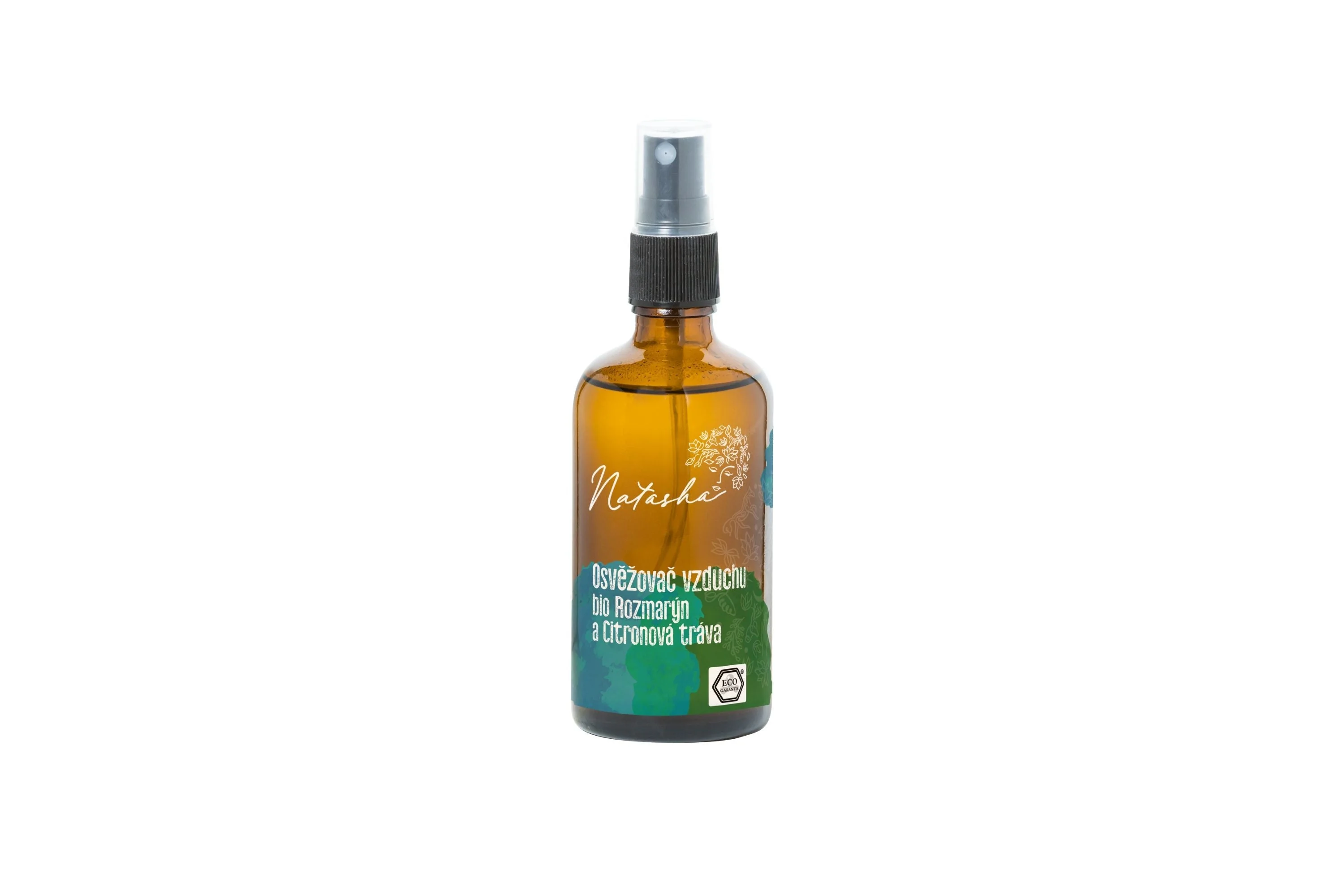 Natasha Osviežovač vzduchu - Rozmarín a citrónová tráva (100 ml) - pre lepšiu koncentráciu