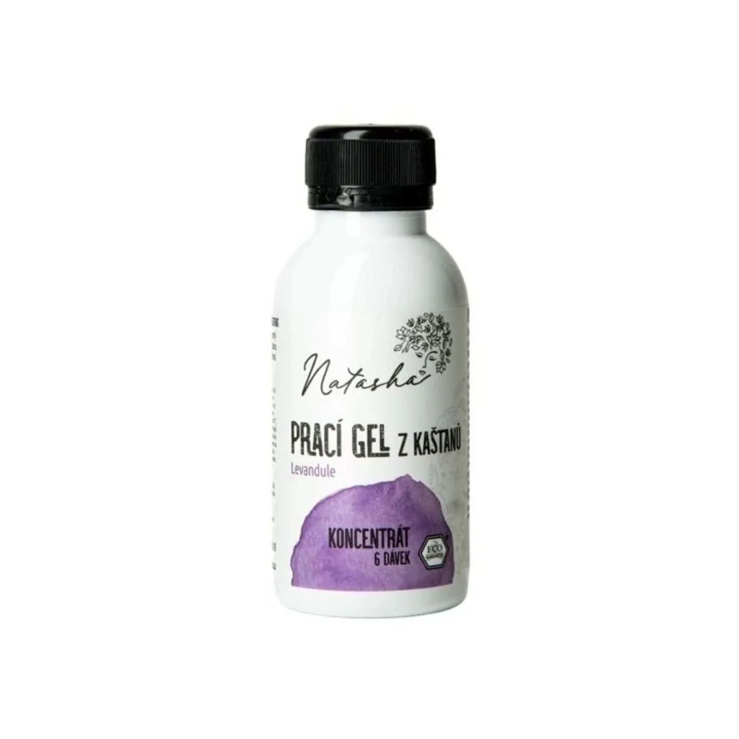 Natasha Prací gél z gaštanov Levanduľa - koncentrát 500 ml - 33 pracích dávok v 500 ml