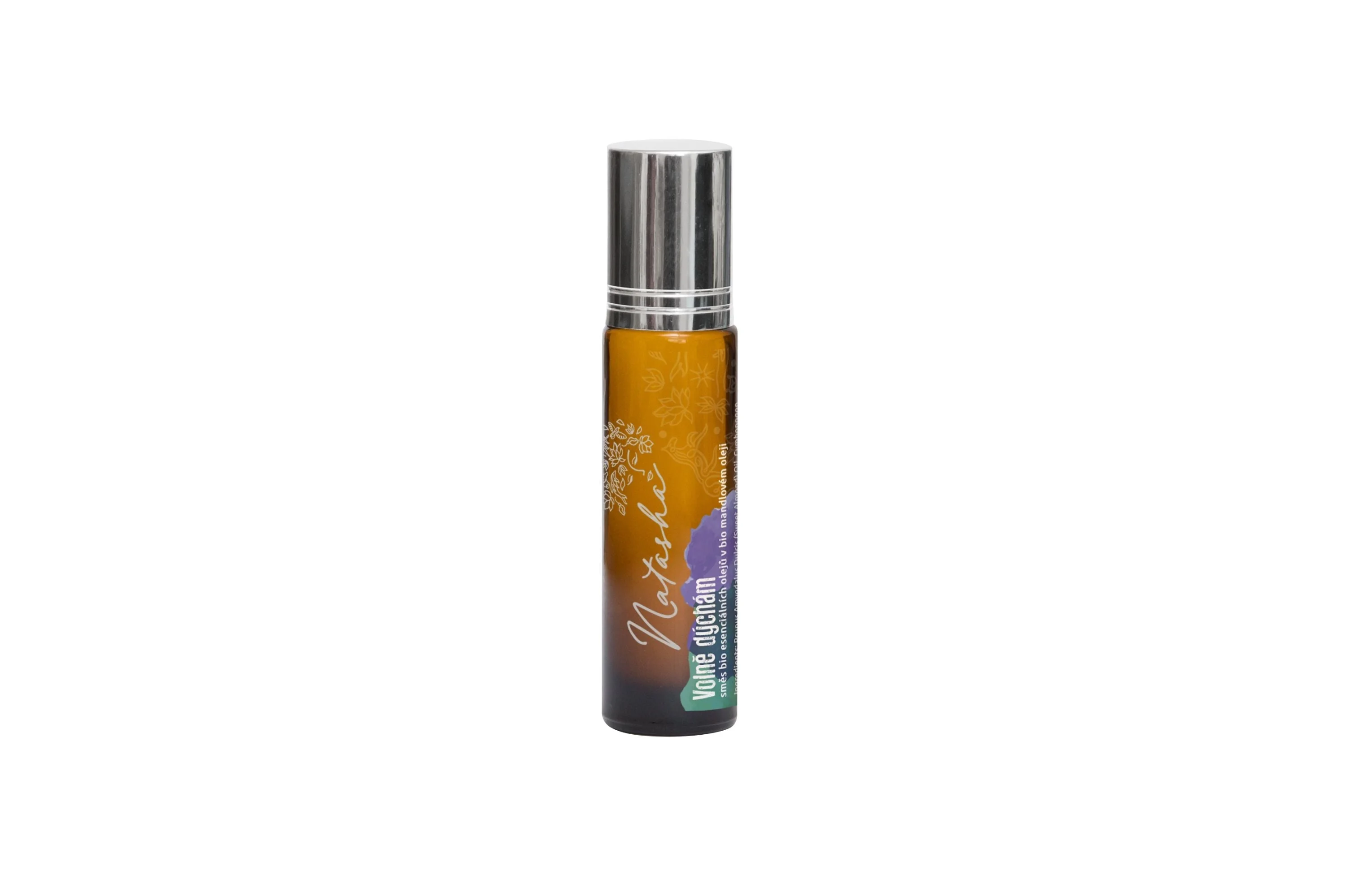 Natasha Roll-on Zmes esenciálnych olejov - Voľne dýcham (10 ml) - svieži jarný životabudič
