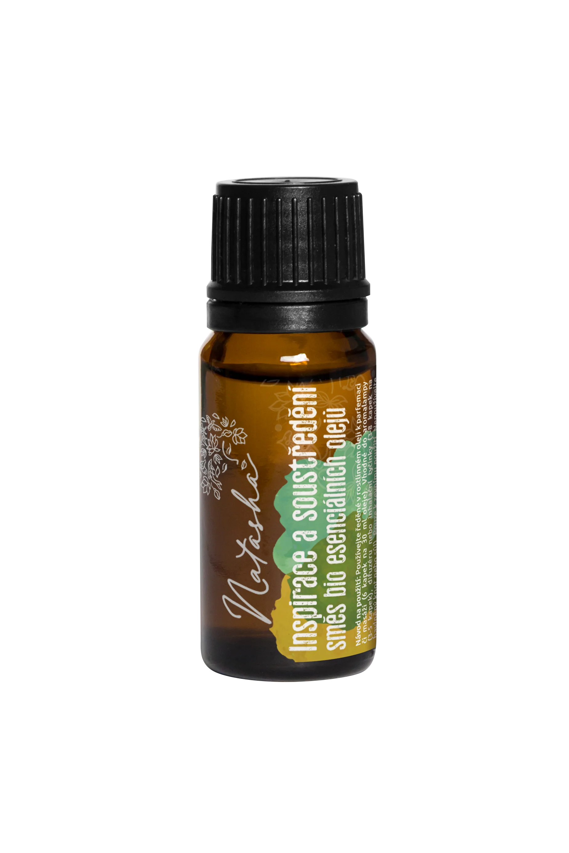 Natasha Zmes esenciálnych olejov (10 ml) - Inšpirácia a sústredenie