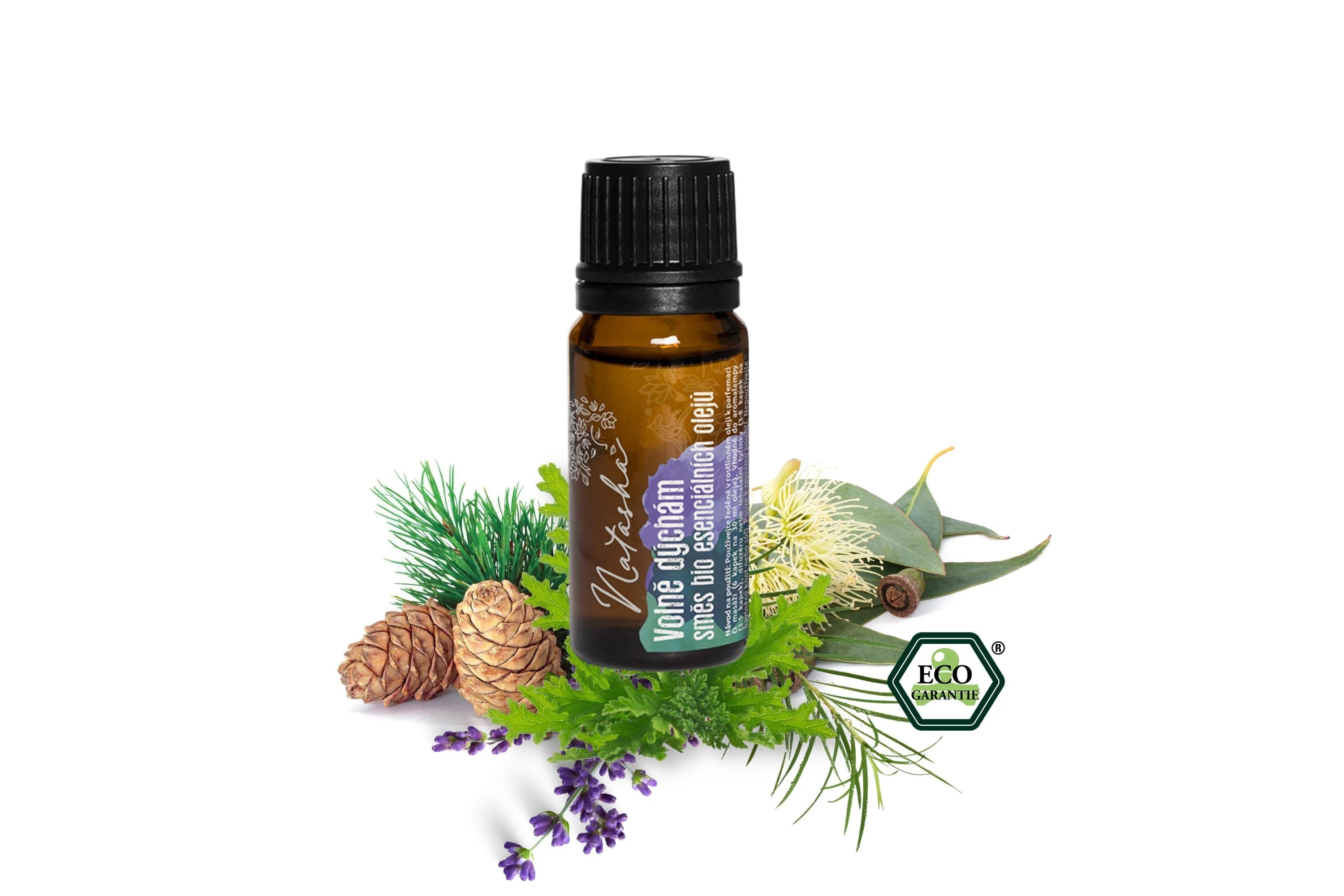 Natasha Zmes esenciálnych olejov (10 ml) - Voľne dýcham - svieži jarný životabudič