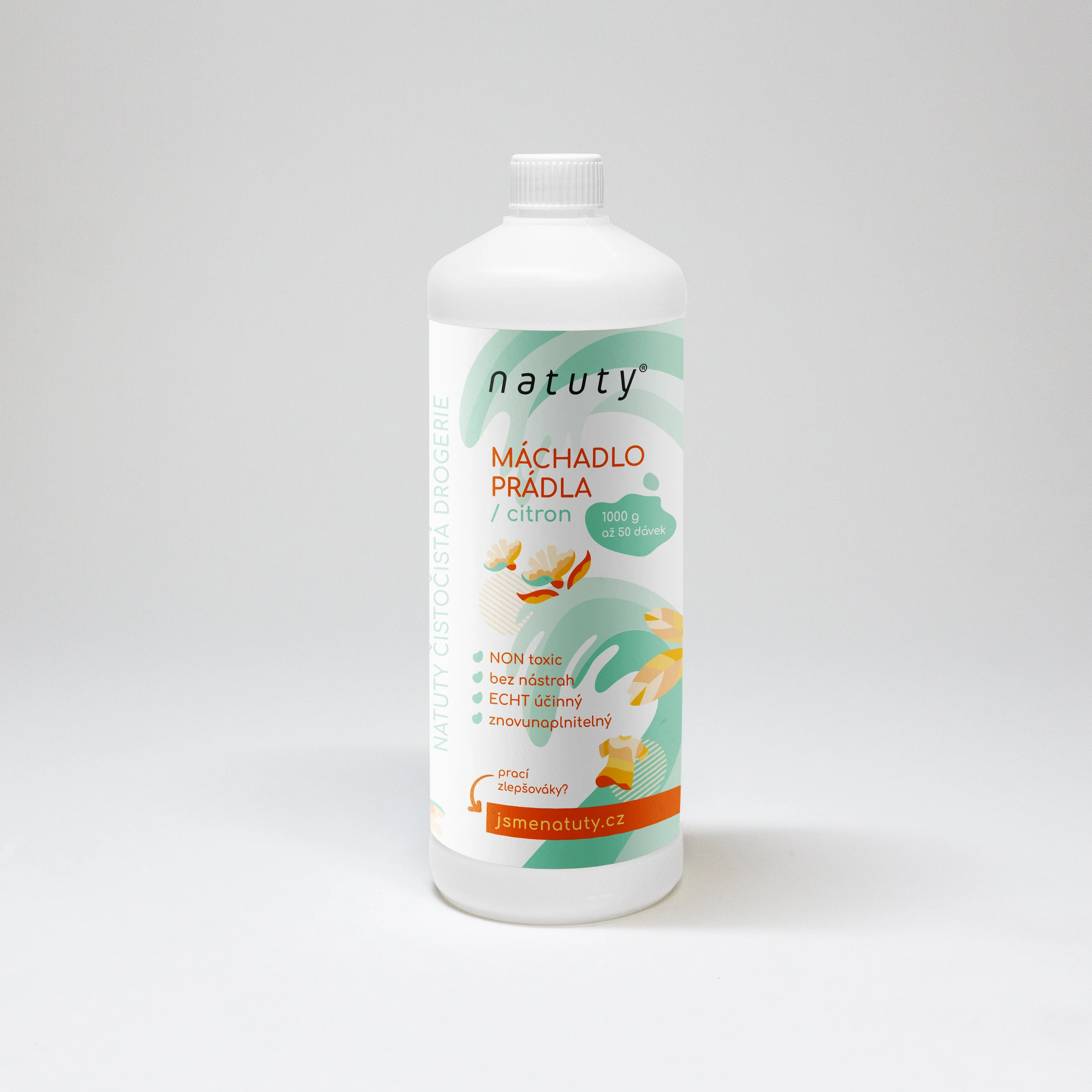 Natuty Plákadlo bielizne s vôňou citróna 1 l