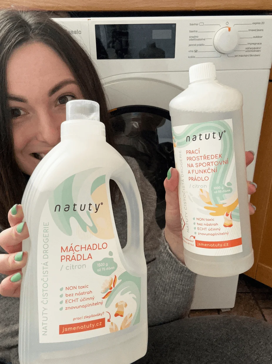 Natuty Plákadlo bielizne s vôňou citróna 1,5 l