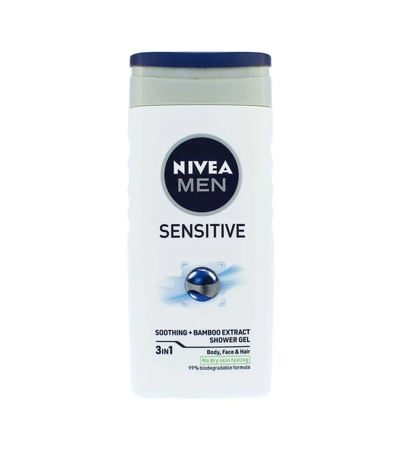 Men Sensitive sprchový gél 250 ml
