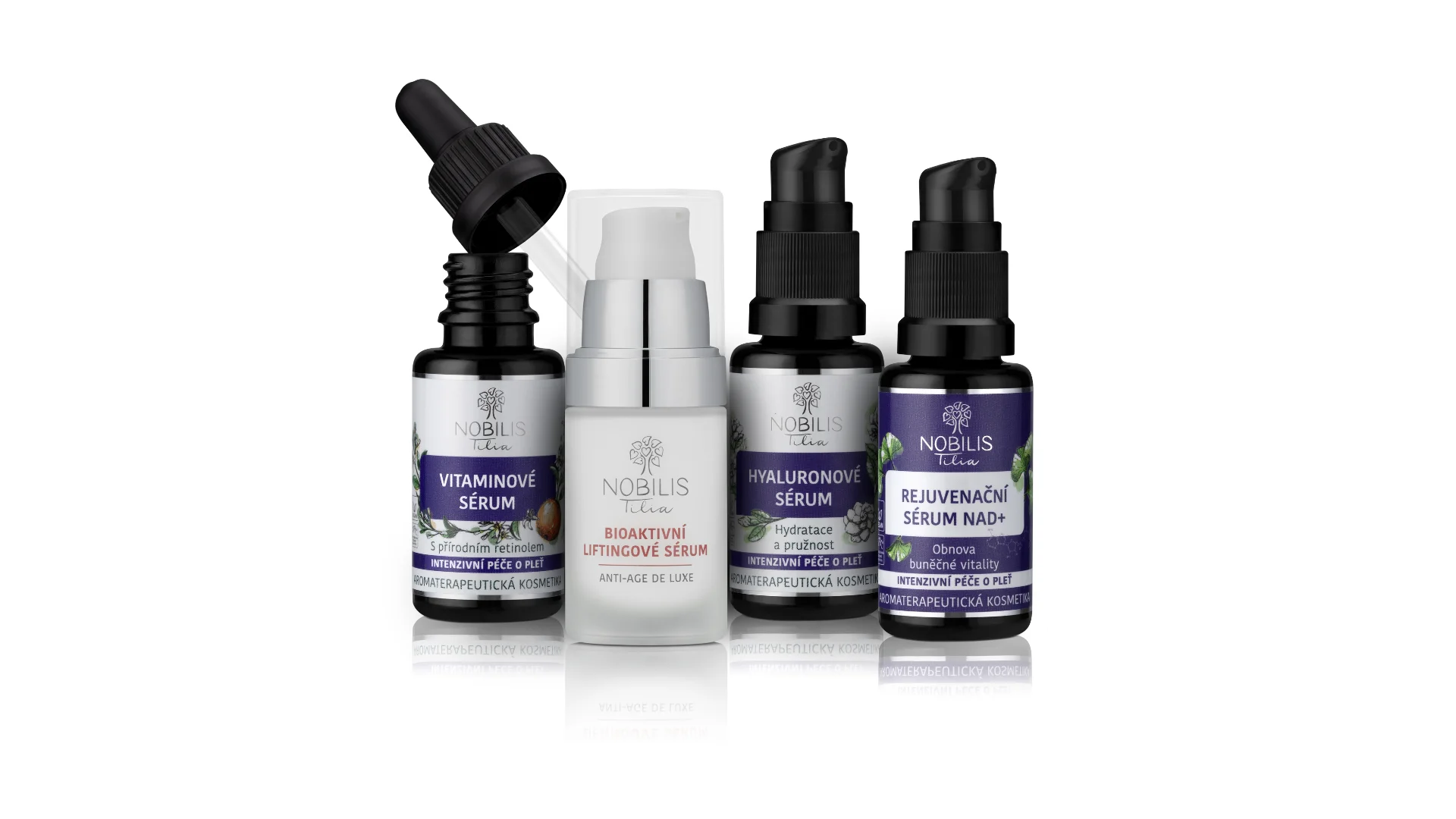 Nobilis Tilia Bioaktívne liftingové sérum (15 ml) - pre zrelú pleť a pigmentové škvrny