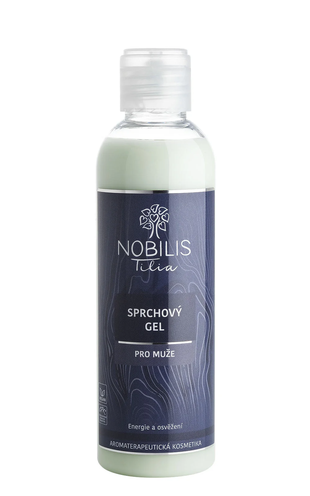 Nobilis Tilia Sprchový gél pre mužov (200 ml) - s avokádovým olejom, CPK