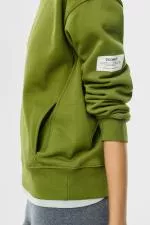 Ecoalf Noosa Sweatshirt Woman Vibrant Green