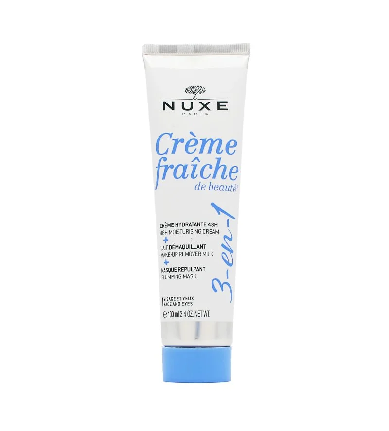 Crème Fraîche de Beauté 3 v 1 hydratačný krém, odličovacie mlieko a pleťová maska 100 ml