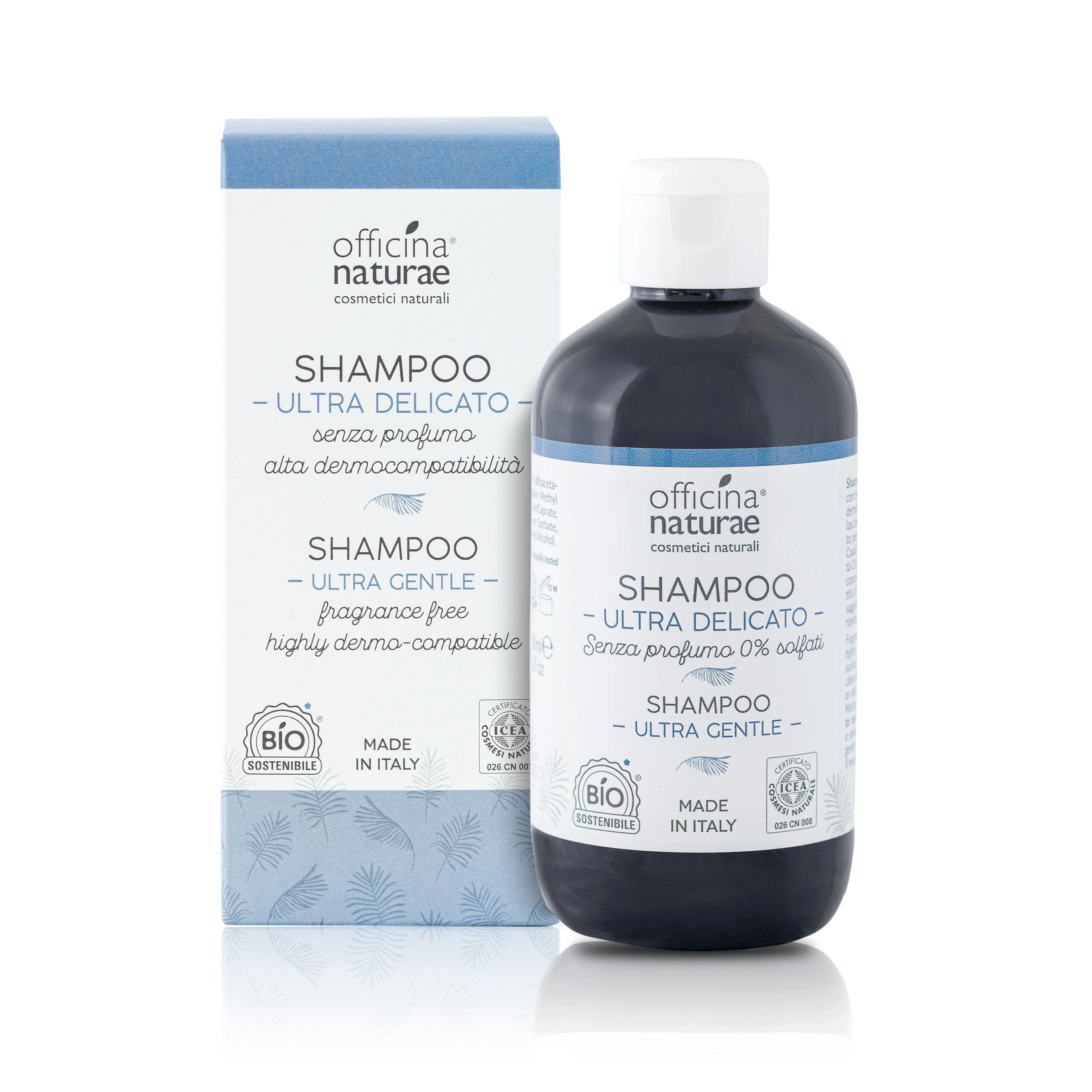 Officina Naturae Šampón pre veľmi citlivú pokožku Ultra Delicato (250 ml) - vhodný aj pre osoby s MCS