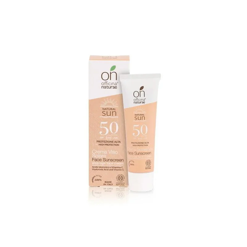 Officina Naturae Opaľovací krém na tvár SPF 50 - spevňujúci (30 ml) - pre všetky typy pleti