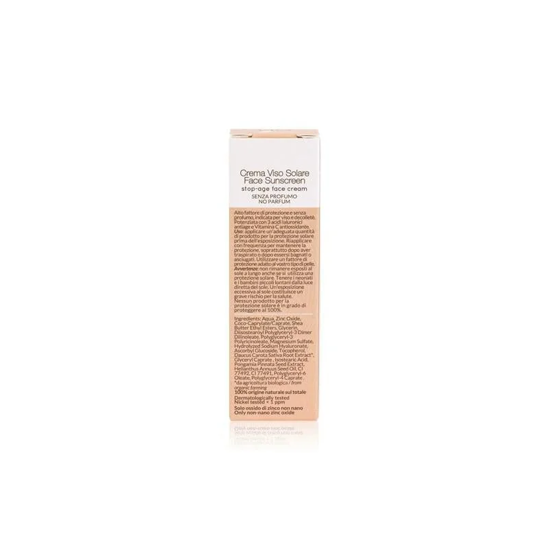 Officina Naturae Opaľovací krém na tvár SPF 50 - spevňujúci (30 ml) - pre všetky typy pleti