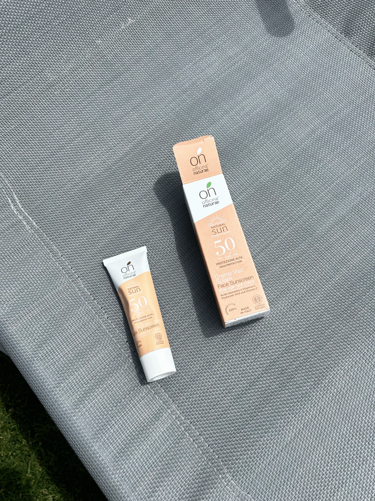 Officina Naturae Opaľovací krém na tvár SPF 50 - spevňujúci (30 ml) - pre všetky typy pleti