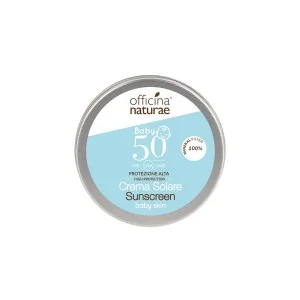 Officina Naturae Opaľovací krém pre deti a citlivú pokožku SPF 50 v plechovej dóze (75 ml) - bez parfumácie