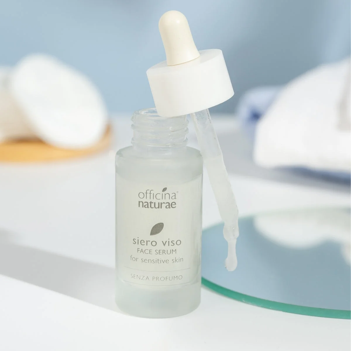 Officina Naturae Pleťové sérum pre citlivú pokožku (30 ml) - upokojuje reaktívnu pleť
