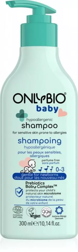 OnlyBio Hypoalergénny šampón pre deti (300 ml)
