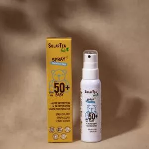 Solar Tea Opaľovací sprej pre deti SPF 50 (100 ml) bez parfumu