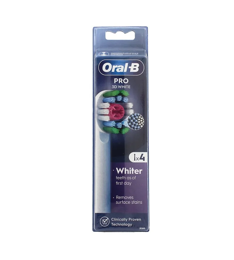 Pro 3D White náhradné hlavice 4 ks