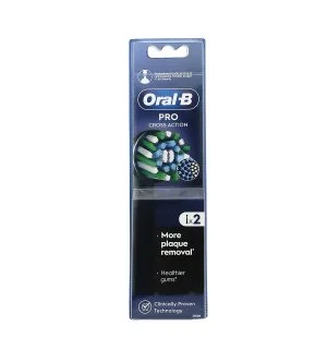 Oral-B Pro Cross Action náhradné hlavice 2 ks Black