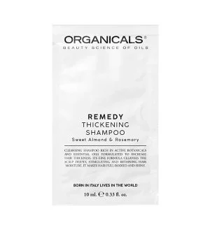 Organicals REMEDY Thickening Shampoo Sweet Almond & Rosemary posilňujúci šampón pre jemné vlasy