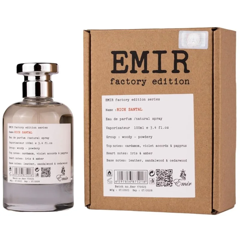 Rich Santal Emir Factory Edition parfumovaná voda unisex 100 ml