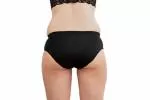 Pinke Welle Menštruačné nohavičky Black Bikini - Medium Black - htr. a ľahká menštruácia (M)