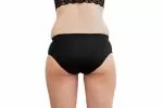 Pinke Welle Menštruačné nohavičky Black Bikini - Medium Black - htr. a ľahká menštruácia (S)