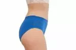 Pinke Welle Menštruačné nohavičky Bikini Blue - Medium Blue - htr. a ľahká menštruácia (L)