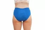 Pinke Welle Menštruačné nohavičky Bikini Blue - Medium Blue - htr. a ľahká menštruácia (L)