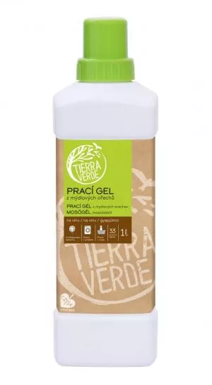 Tierra Verde Prací gél z mydlových orechov na vlnu a funkčné textílie
