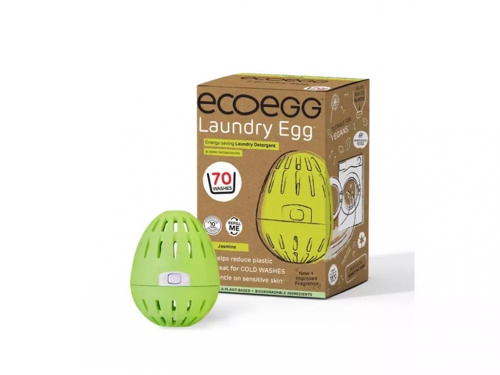 Ecoegg Vajíčko na pranie - 70 praní - pre bielu bielizeň Jasmine