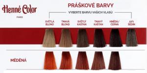 Henné Color Prášková farba na vlasy 100g Meď