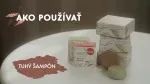 Kvitok Prebiotický tuhý šampón s ochranou proti lupinám - 50 g