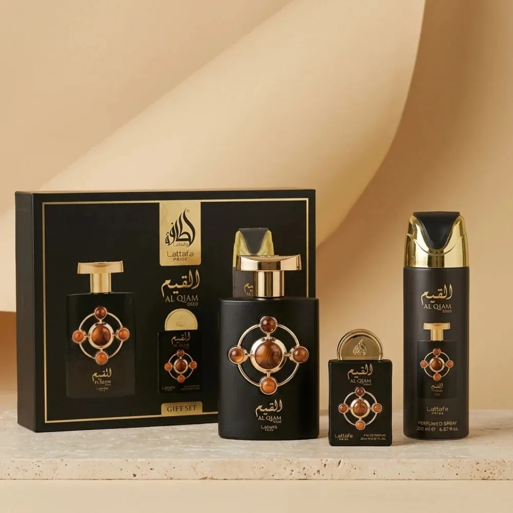 Pride Al Qiam Gold EDP 100 ml + EDP 20 ml + DEO v spreji 200 ml UNISEX 1 ks