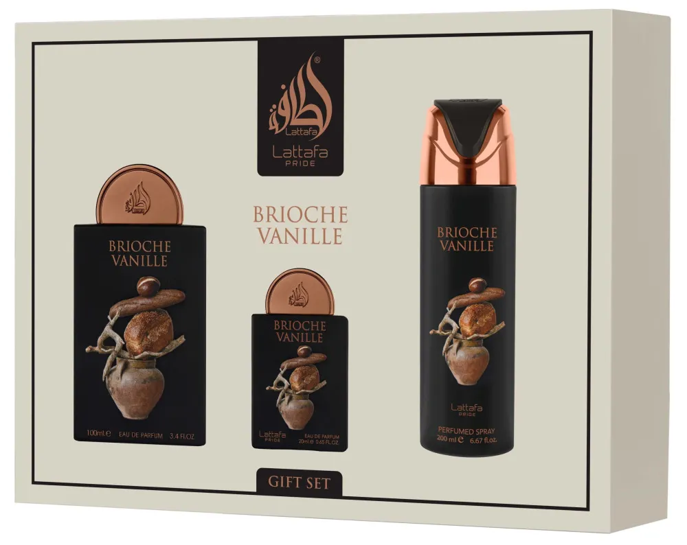 Pride Brioche Vanille EDP 100 ml + EDP 20 ml + DEO v spreji 200 ml UNISEX 1 ks