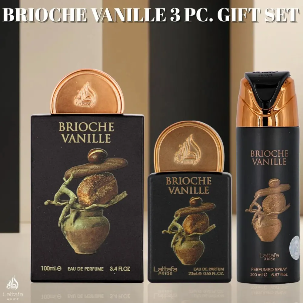 Pride Brioche Vanille EDP 100 ml + EDP 20 ml + DEO v spreji 200 ml UNISEX 1 ks