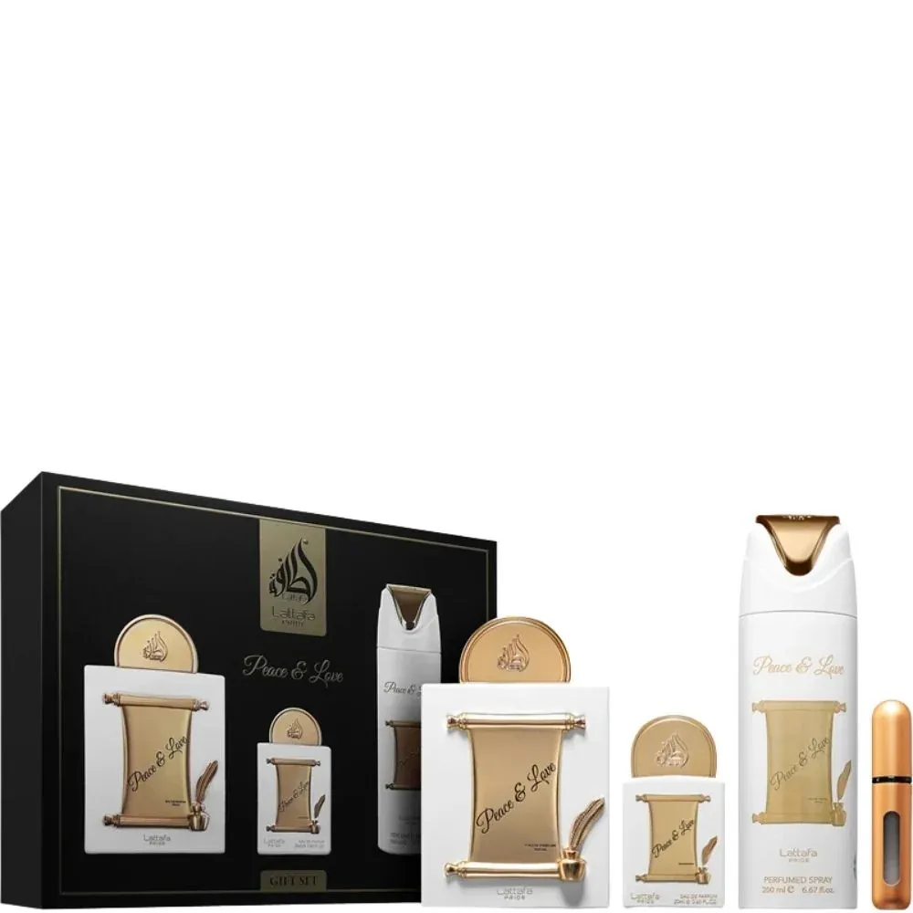 Pride Peace & Love EDP 100 ml + EDP 20 ml + DEO v spreji 200 ml UNISEX 1 ks