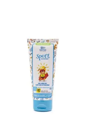 Babyton Prírodný opaľovací krém SPORT 100 ml SPF 30