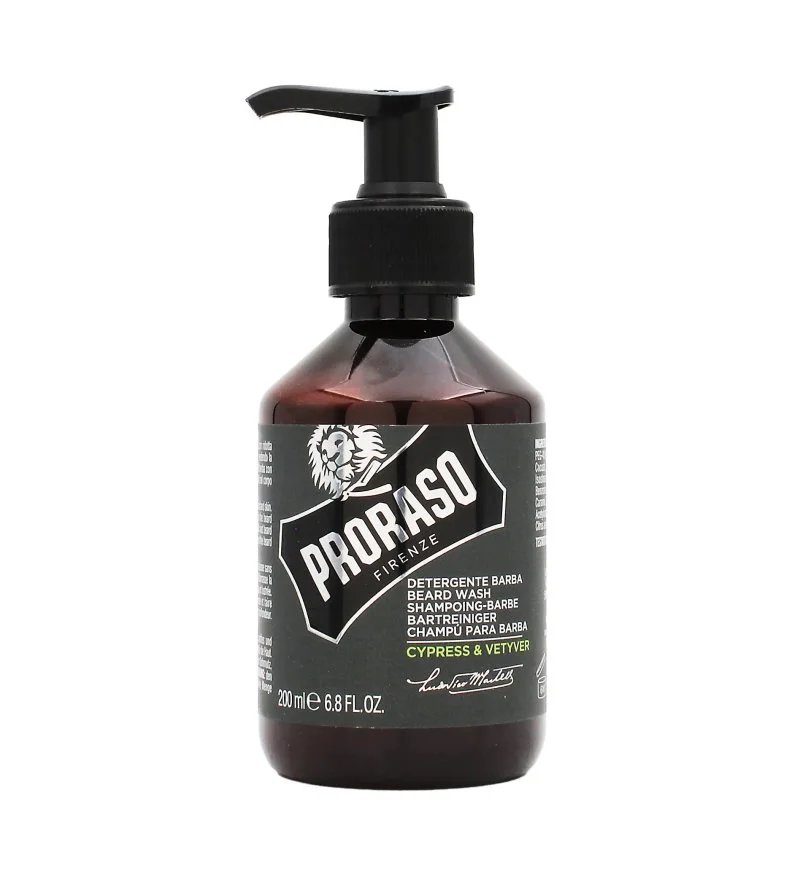 Cypress & Vetyver šampón na bradu 200 ml