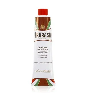 PRORASO Red mydlo na holenie na tvrdú bradu v tube