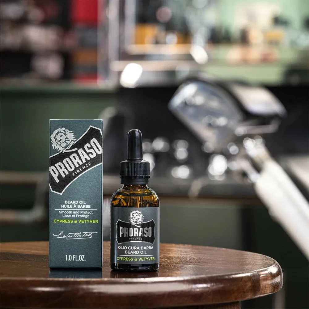 Cypress & Vetyver olej na bradu 30 ml
