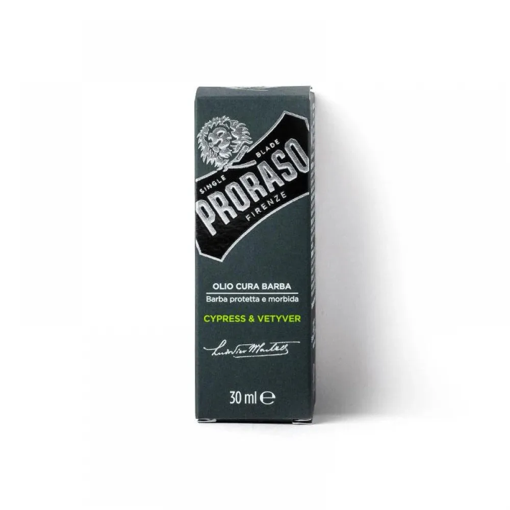 Cypress & Vetyver olej na bradu 30 ml