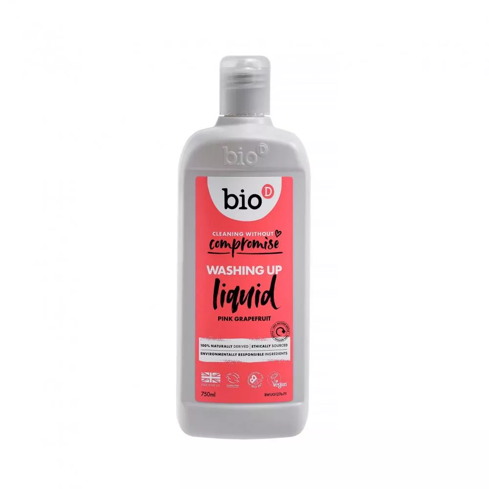 Bio-D Hypoalergénny prostriedok na umývanie riadu s vôňou grapefruitu (750 ml)