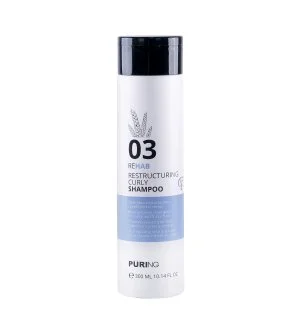 PURING 03 Rehab Restructuring Curly Shampoo reštrukturalizačný šampón pre kučeravé a krepovité vlasy