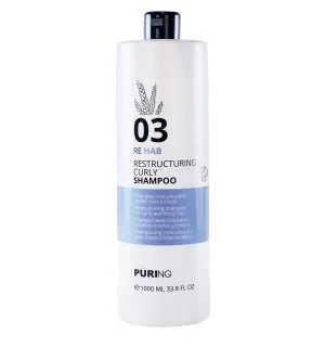 PURING 03 Rehab Restructuring Curly Shampoo reštrukturalizačný šampón pre kučeravé a krepovité vlasy