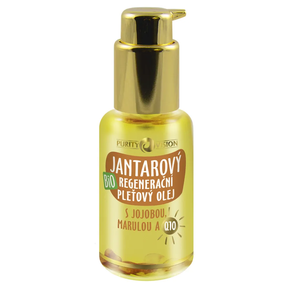 Bio jantárový hĺbkovo regeneračný pleťový olej 45 ml