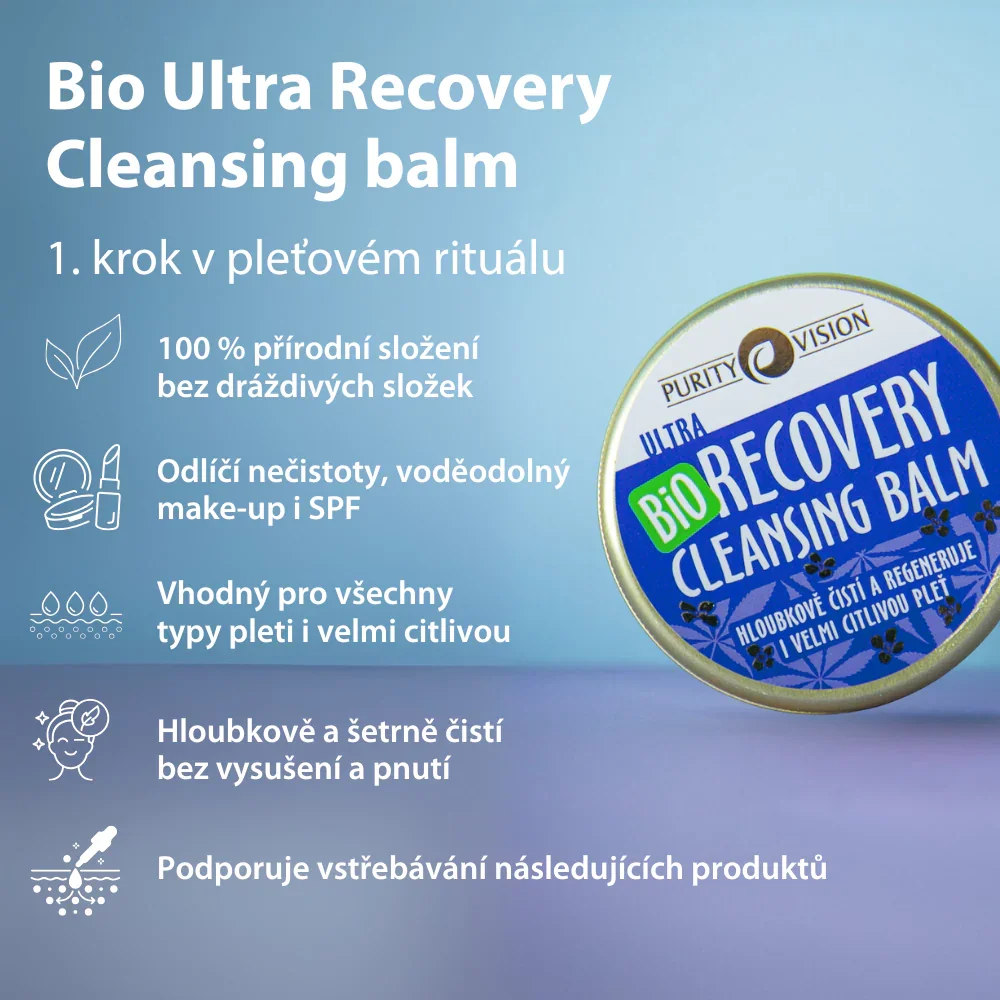 Purity Vision Čistiaci balzam Ultra Recovery (70 ml) - aj pre veľmi citlivú pleť