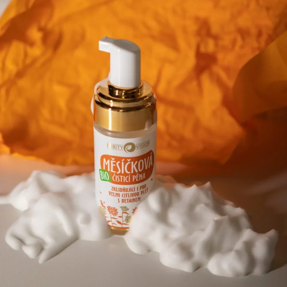 Purity Vision Nechtíková čistiaca pena (90 ml) - aj pre veľmi citlivú pleť