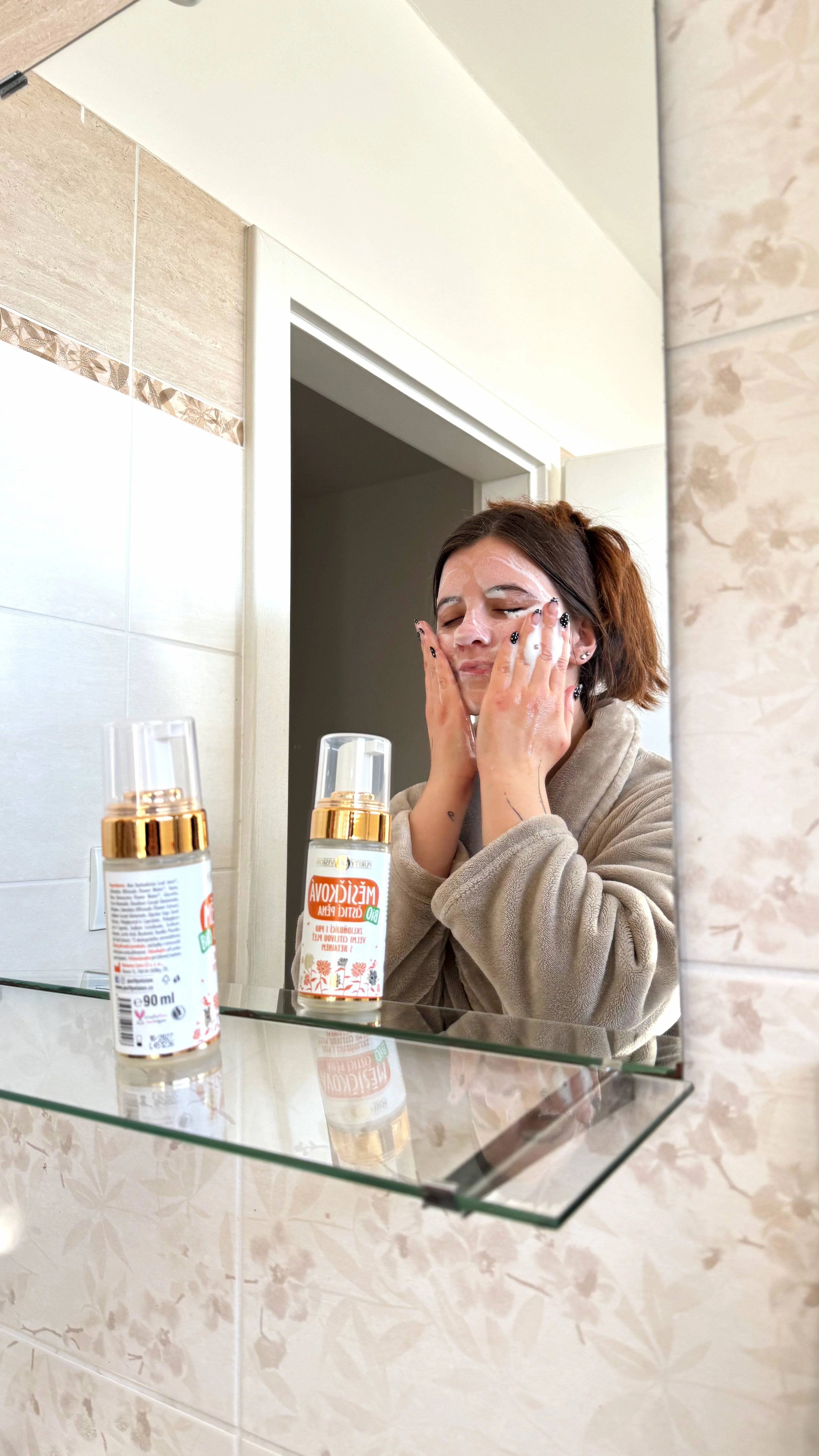 Purity Vision Nechtíková čistiaca pena (90 ml) - aj pre veľmi citlivú pleť