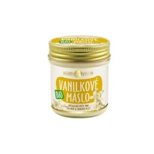 Purity Vision Vanilkové maslo BIO (120 ml) - pre suchú a zrelú pokožku